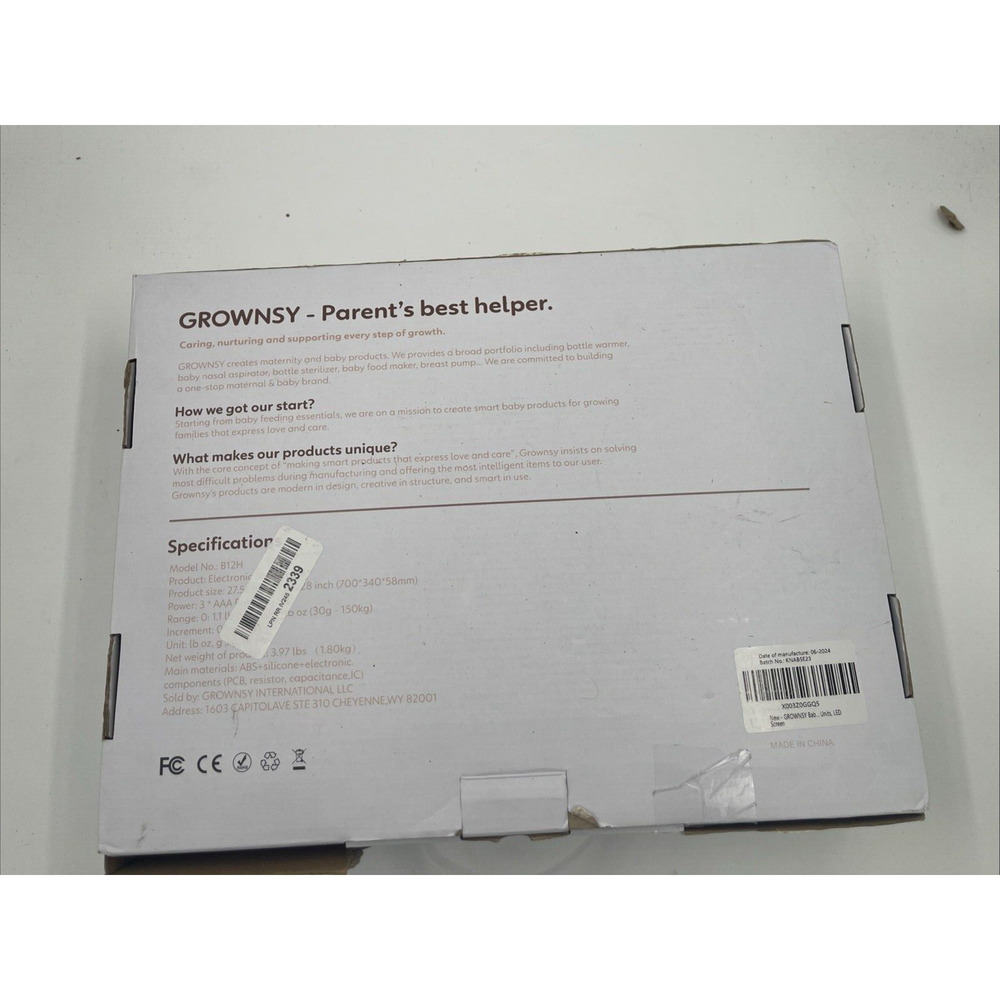Grownsy Digital Electronic Baby Scale New - Picture 2 of 2